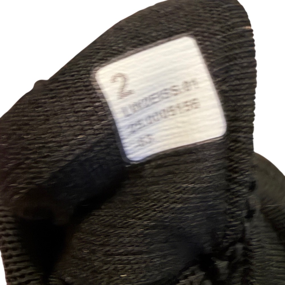 Lululemon Push Your Limits Bra Dark Gray LW2BZSS Wrap Cutout Sports Bra Womens 2 - Picture 3 of 3